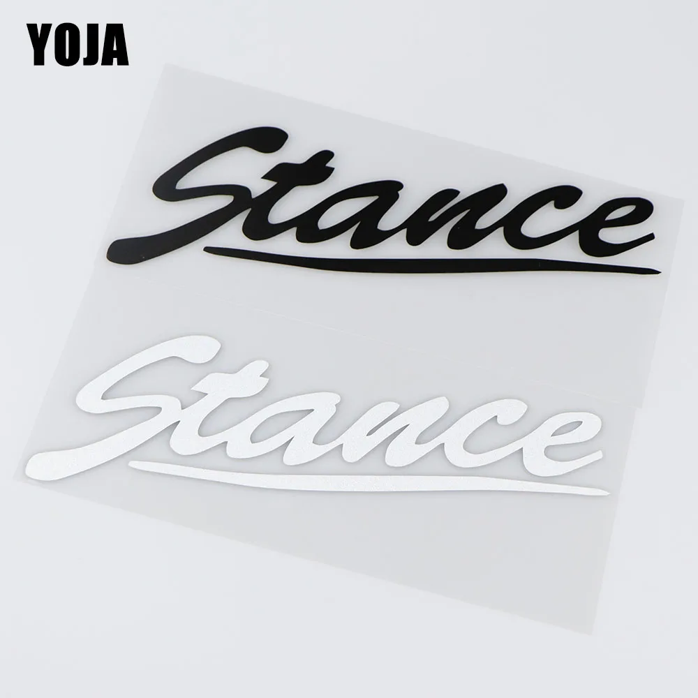 YOJA 20X8CM STANCE Personalized Text Vinyl Decal Body Decoration Car Sticker ZT4-0204
YOJA 20X8CM STANCE Personalized Text Vinyl Decal Body Decoration Car Sticker ZT4-0204