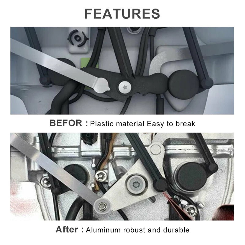 SPELAB Intake Manifold Air Flap Runner Lever Repair Kit For CL550 2007-2010 4Matic Coupe 2-Door/Base Coupe 2-Door
SPELAB Intake Manifold Air Flap Runner Lever Repair Kit For CL550 2007-2010 4Matic Coupe 2-Door/Base Coupe 2-Door