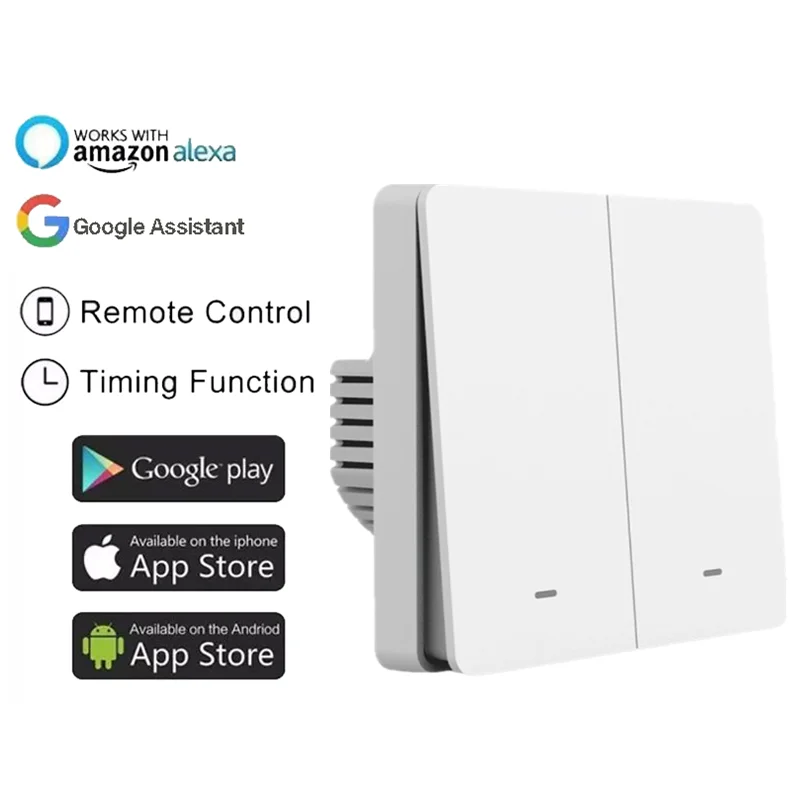 Gosund Tuya Smart переключатель 10A ЕС Wi-Fi пульт для Управление умный переключатель Функция времени переключатель Поддержка Alexa Google Home голосовое Упр...
Gosund Tuya Smart переключатель 10A ЕС Wi-Fi пульт для Управление умный переключатель Функция времени переключатель Поддержка Alexa Google Home голосовое Упр...