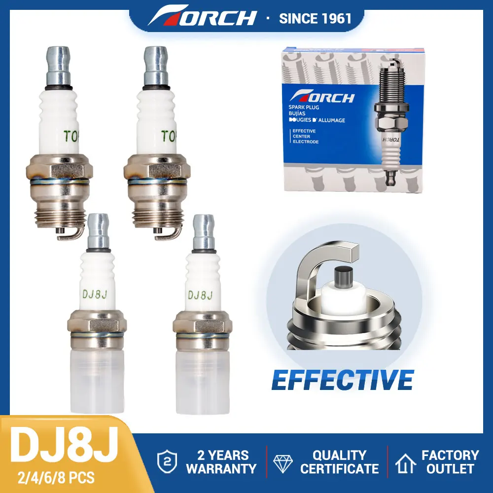 Candle Replacement for Champion DJ8J Spark Plug Lawn & Garden Bujia Replace for BM6F AC Delco CS45T Denso T20M-U Brisk U17
Candle Replacement for Champion DJ8J Spark Plug Lawn & Garden Bujia Replace for BM6F AC Delco CS45T Denso T20M-U Brisk U17