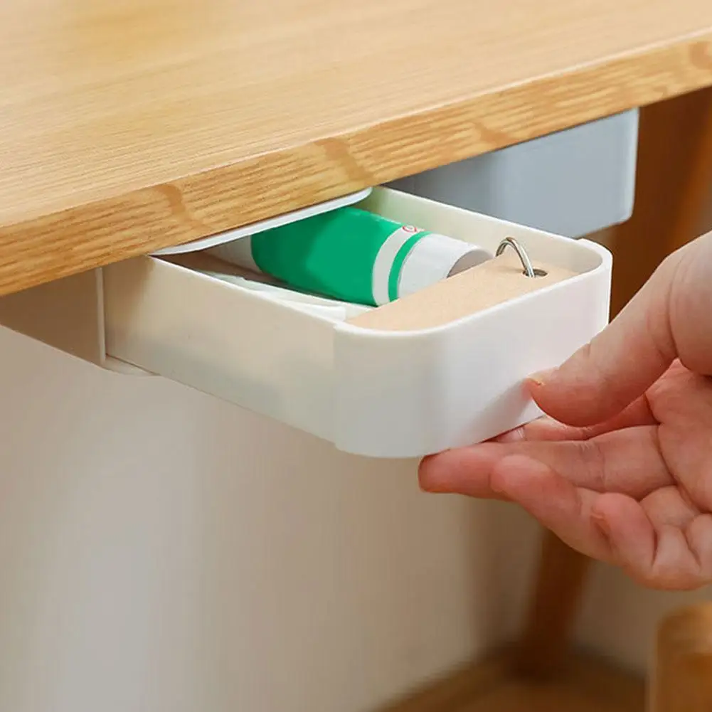 Hidden Under the Table Stationery Box Paste Type Desk Box Drawer Desk Stationery Storage Divider Organizer Stationery Noteb M4W0
Hidden Under the Table Stationery Box Paste Type Desk Box Drawer Desk Stationery Storage Divider Organizer Stationery Noteb M4W0
