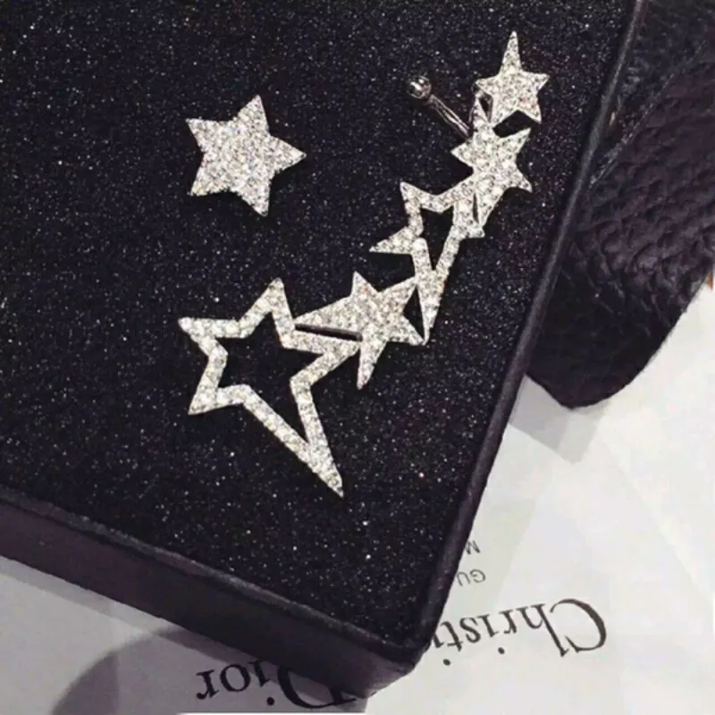 New Arrival Geometric Metal Women Vintage Stud Earrings Star Earrings Female Fashion Asymmetric Korean Jewelry
New Arrival Geometric Metal Women Vintage Stud Earrings Star Earrings Female Fashion Asymmetric Korean Jewelry