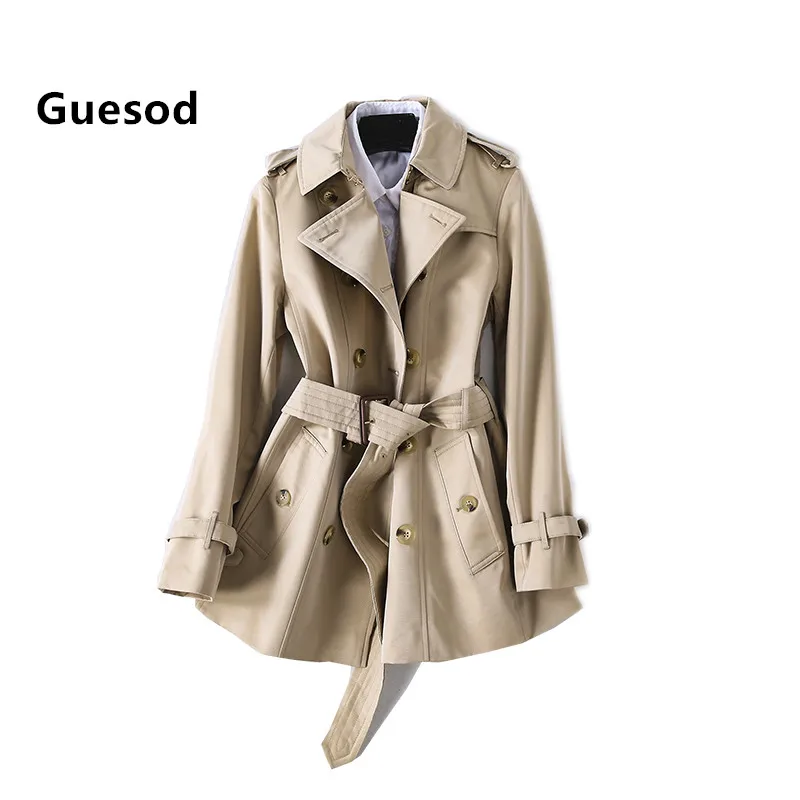 Women Trench Coat 2019 New Arrival Spring Autumn Trench Double Breasted British Outerwear Classic Black Slim Elegant Top Female
Women Trench Coat 2019 New Arrival Spring Autumn Trench Double Breasted British Outerwear Classic Black Slim Elegant Top Female