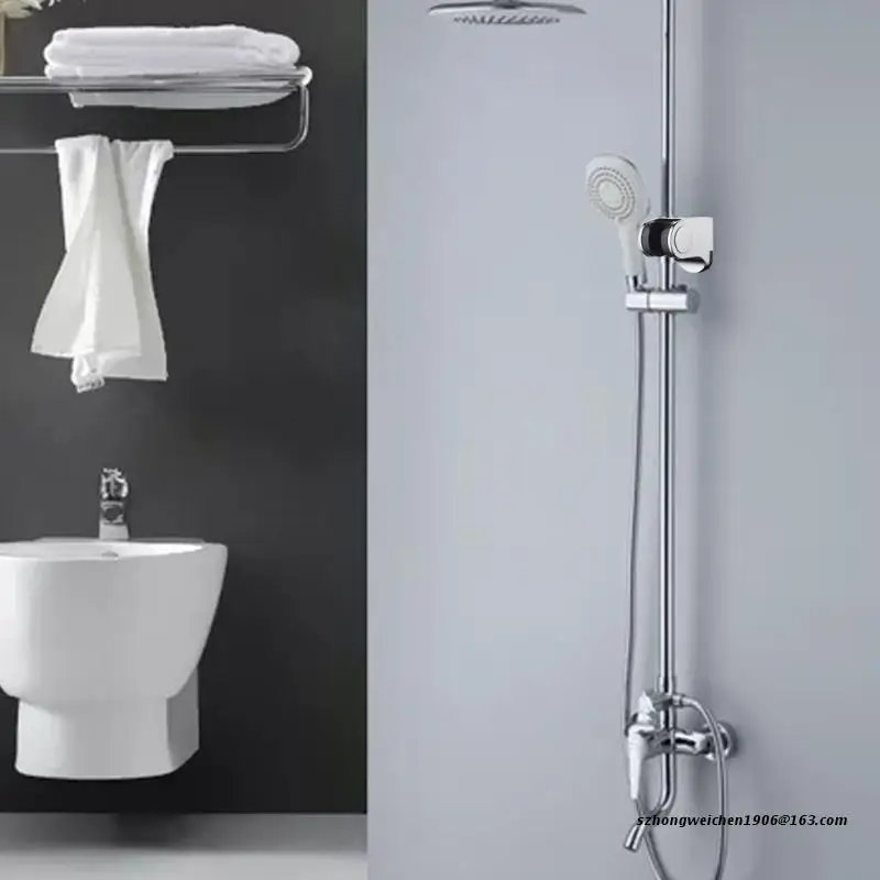 Vacuum Suction Cup Shower Head Holder Modern Wall Mount Handset Shower Head Holder Adjustable 1Set 28GF
Vacuum Suction Cup Shower Head Holder Modern Wall Mount Handset Shower Head Holder Adjustable 1Set 28GF