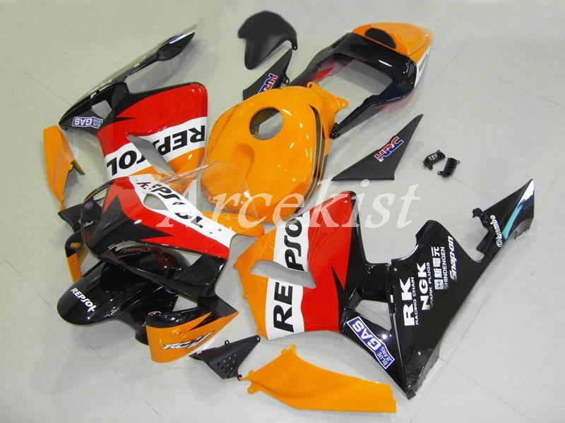 New ABS Motorcycle Whole Fairings Kit for HONDA CBR600RR F5 2003 2004 03 04 CBR600 600RR Bodywork set Custom Free Repsol 
New ABS Motorcycle Whole Fairings Kit for HONDA CBR600RR F5 2003 2004 03 04 CBR600 600RR Bodywork set Custom Free Repsol