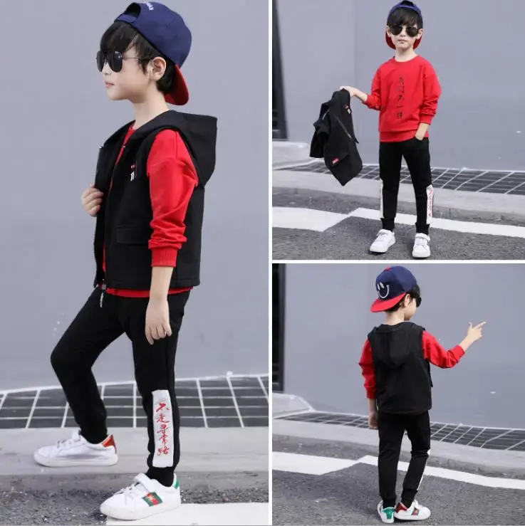 Baby boys set autumn new children's clothing kid sports and leisure spring and autumn fashion three-piece set
Baby boys set autumn new children's clothing kid sports and leisure spring and autumn fashion three-piece set