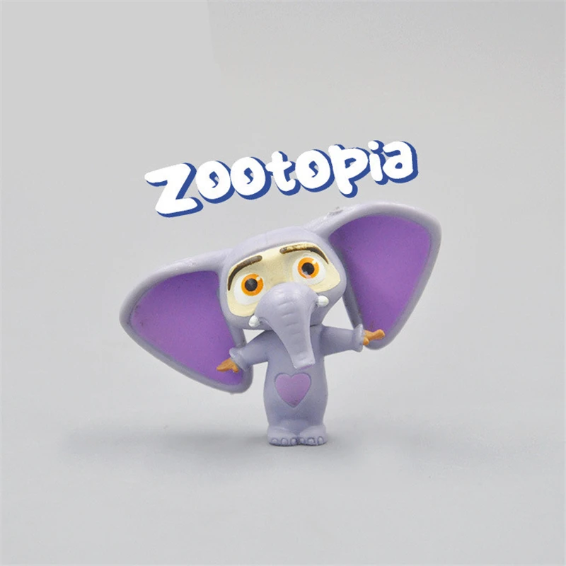 Игрушки Disney Pixar Zootopia мультяшная аниме-фигурка утопия Ник лиса Джуди кукла-модель