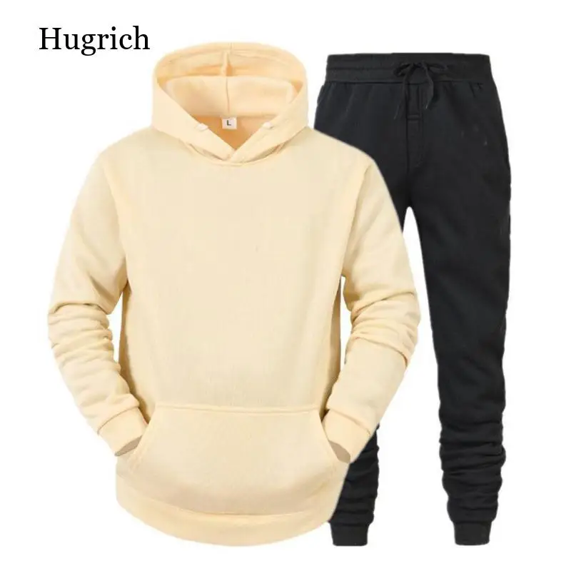 Men/Women Casual Tracksuit Sets Hooded Sweatshirt Sweatpants Solid Color Sportswear Set Pullover Men Clothes Hoodies Homme
Men/Women Casual Tracksuit Sets Hooded Sweatshirt Sweatpants Solid Color Sportswear Set Pullover Men Clothes Hoodies Homme