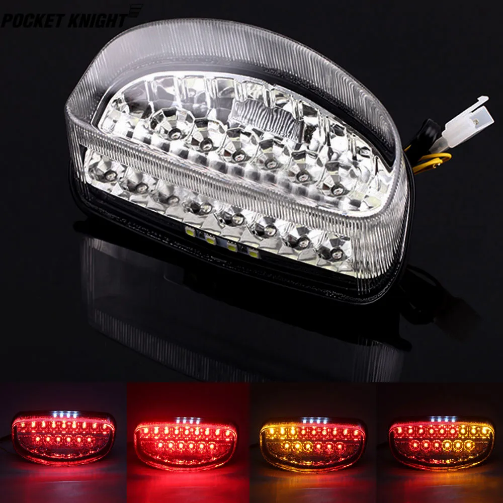 For HONDA CBR1100XX HORNET 250 1997 1998 HORNET 600 1998-2003 Motorcycle LED Rear Turn Signal Tail Stop Light Lamps Integrated
For HONDA CBR1100XX HORNET 250 1997 1998 HORNET 600 1998-2003 Motorcycle LED Rear Turn Signal Tail Stop Light Lamps Integrated
