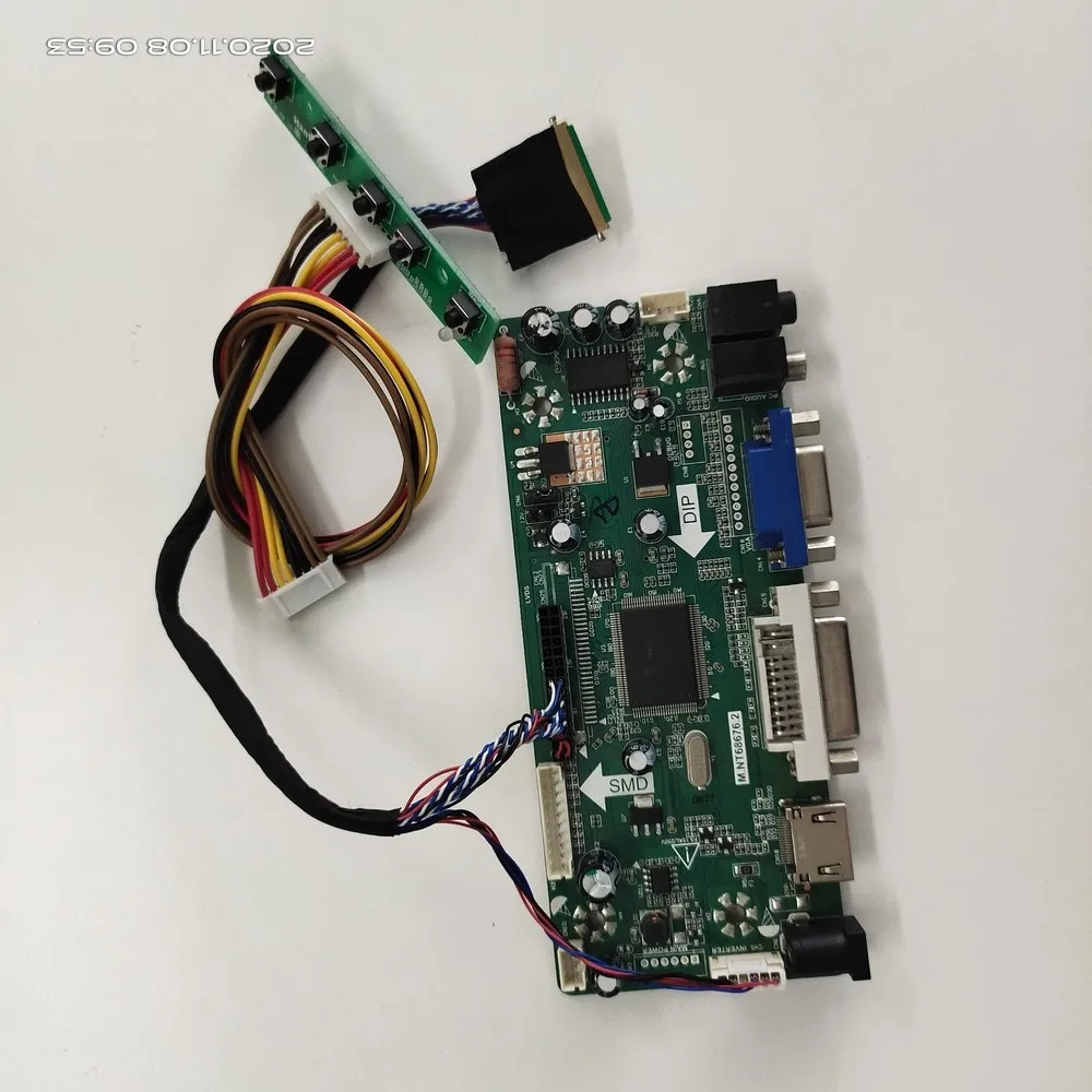Kit for LTN140KT04/LTN140KT09/LTN140KT08 Controller Board Panel 1600x900 HDMI-compatible+DVI+VGA M.NT68676 LCD LED Display 14"
Kit for LTN140KT04/LTN140KT09/LTN140KT08 Controller Board Panel 1600x900 HDMI-compatible+DVI+VGA M.NT68676 LCD LED Display 14"