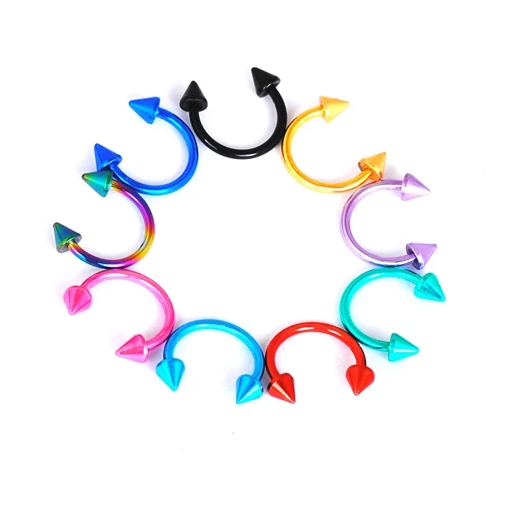 Stainless Steel Nose Stud Colorful C-shape Piercing Earring Nose Ring Prong Fashion Body Piercing Jewelry
Stainless Steel Nose Stud Colorful C-shape Piercing Earring Nose Ring Prong Fashion Body Piercing Jewelry