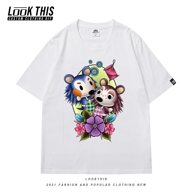 Animal Crossing Summer Children's Clothing 2021 Kawaii Game Print Short Sleeve T-shirt Boy Girl Cartoon Sport Casual T Shrits
Animal Crossing Summer Children's Clothing 2021 Kawaii Game Print Short Sleeve T-shirt Boy Girl Cartoon Sport Casual T Shrits