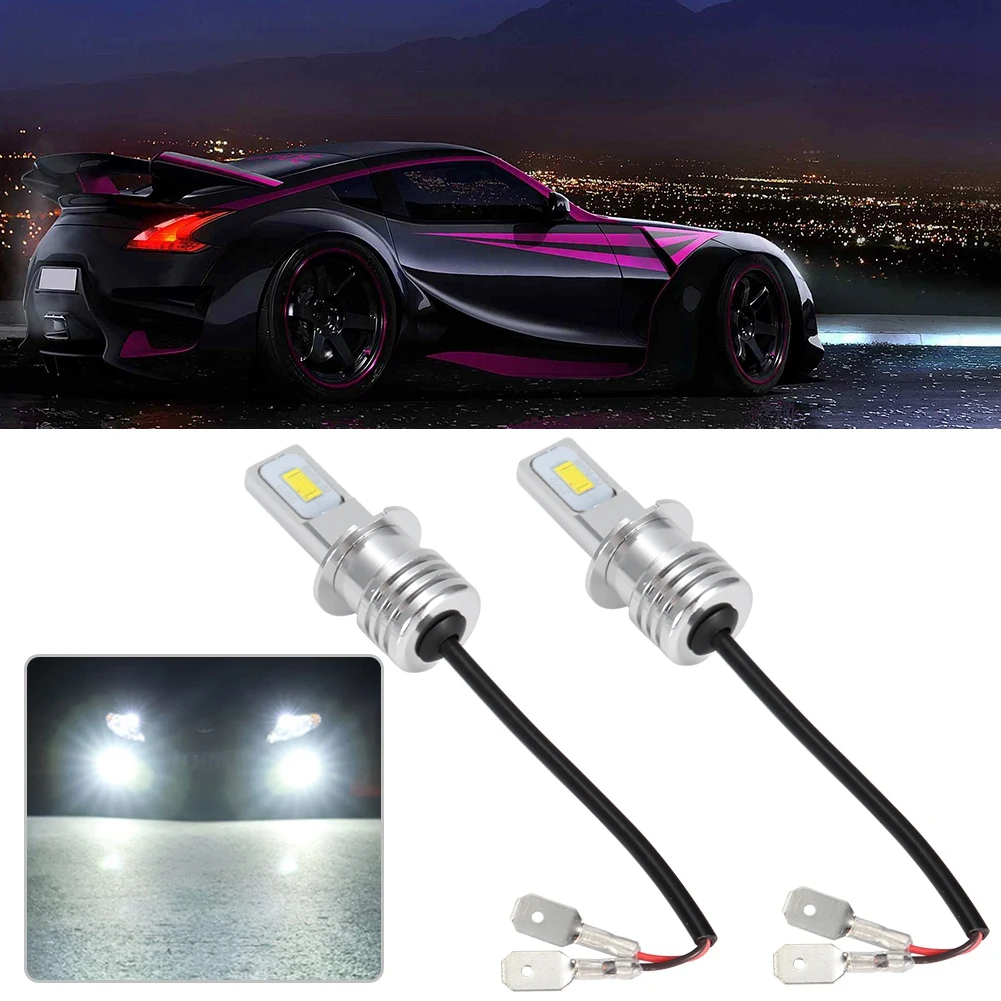 100% Brand New 2pcs H3 80W 8000K 12-24V Universal Accessory White LED Fog Light Bulb With Decode Quality Aluminum Shell
100% Brand New 2pcs H3 80W 8000K 12-24V Universal Accessory White LED Fog Light Bulb With Decode Quality Aluminum Shell