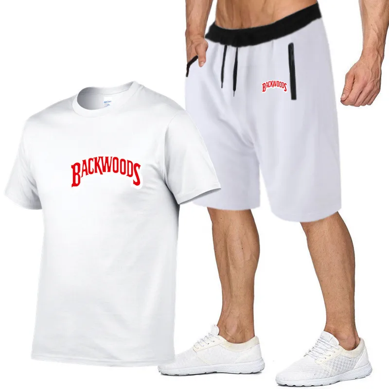 BACKWOODS Printing Mens Sportswear Sets Fashion T Shirt Shorts Suit Cotton Hip Hop Streetwear Casual Tracksuit Summer Clothing
BACKWOODS Printing Mens Sportswear Sets Fashion T Shirt Shorts Suit Cotton Hip Hop Streetwear Casual Tracksuit Summer Clothing