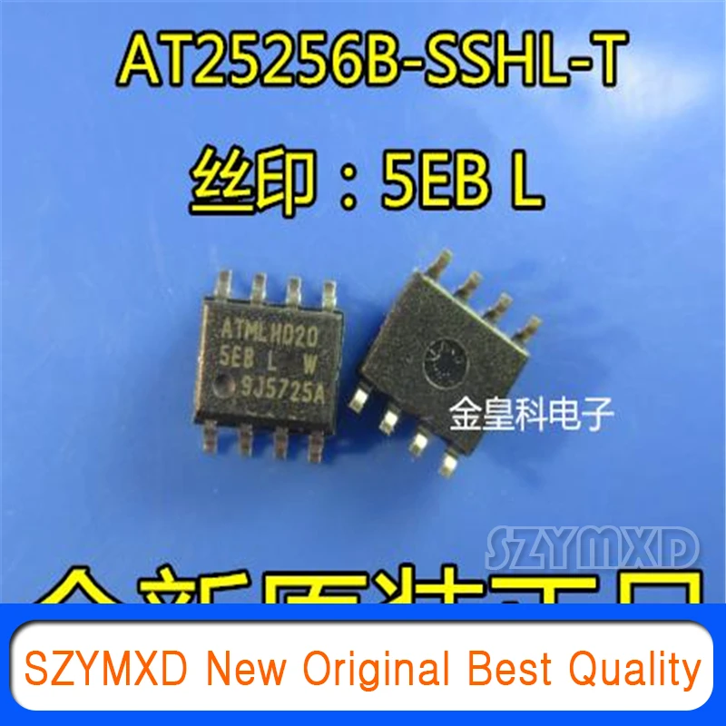 

10 шт./лот новый оригинальный AT25256B AT25256B-SSHL-T печать: 5EB L W SOP8 контактный чип патч IC в наличии