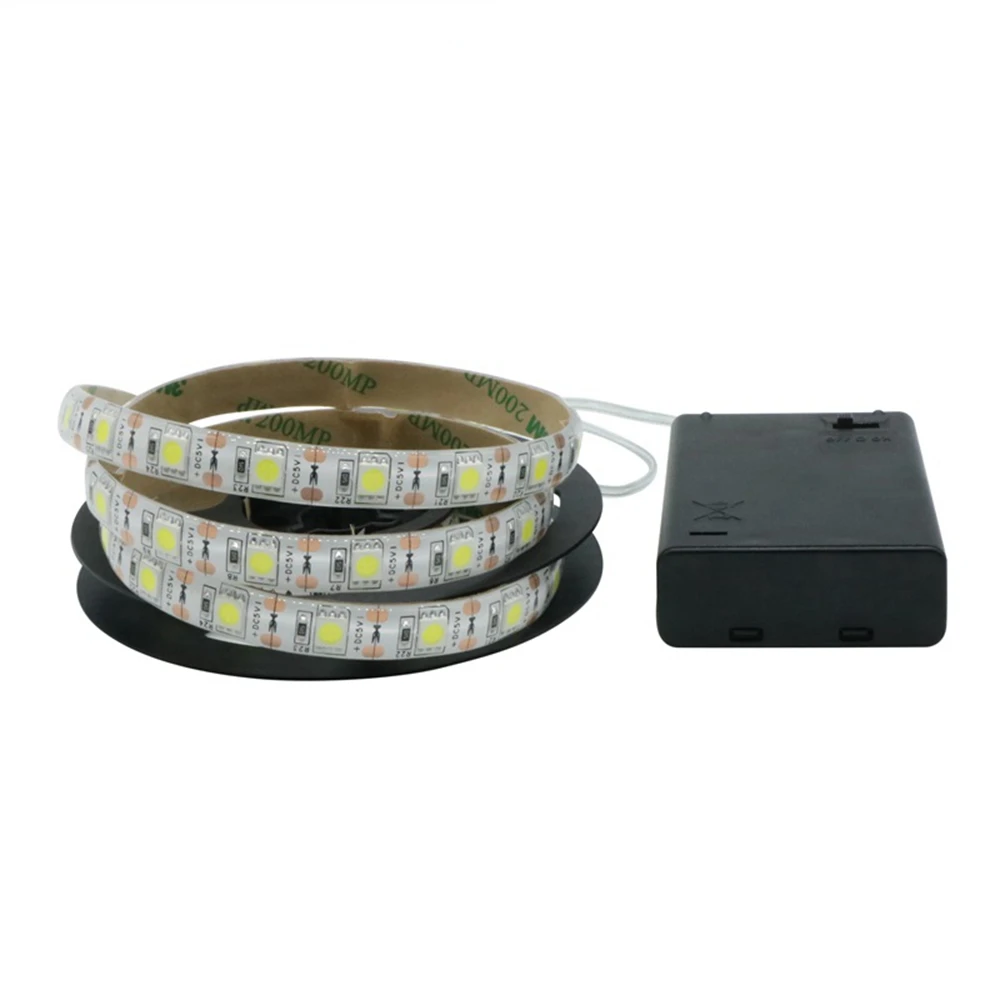 SZYOUMY LED Strip SMD 5050 5V IP65 Waterproof Tape Lighting DIY Home Decorative Lamp With Battery Box White/Warm White
SZYOUMY LED Strip SMD 5050 5V IP65 Waterproof Tape Lighting DIY Home Decorative Lamp With Battery Box White/Warm White