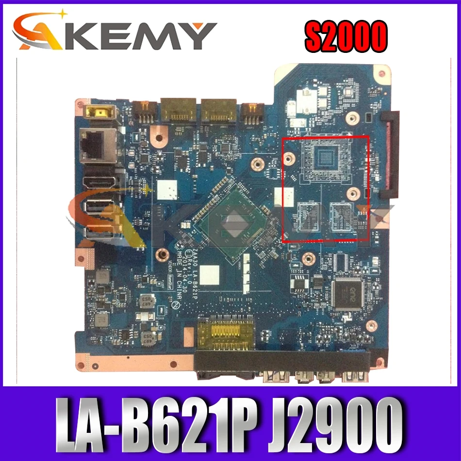 Original For Lenovo S2000 Series Motherboard ZAA30 LA-B621P FRU 5B20G56357 With SR1US J2900 processor MB 100% Tested Fast Ship
Original For Lenovo S2000 Series Motherboard ZAA30 LA-B621P FRU 5B20G56357 With SR1US J2900 processor MB 100% Tested Fast Ship
