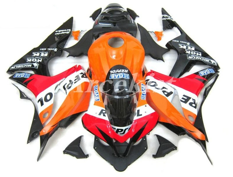 New ABS Motorcycle Whole Fairings Kit Fit for HONDA CBR600RR F5 2007 2008 CBR600 600RR 07 08 Custom Free Repsol GAS
New ABS Motorcycle Whole Fairings Kit Fit for HONDA CBR600RR F5 2007 2008 CBR600 600RR 07 08 Custom Free Repsol GAS