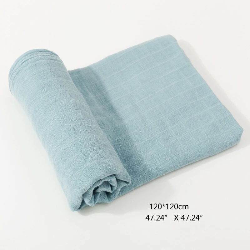 1Pc 120cm*120cm Bamboo Cotton Swaddle Blanket Muslin Baby Blankets Infant Swaddle Towel For Newborns Baby Wrap Kids Bed Sheet
1Pc 120cm*120cm Bamboo Cotton Swaddle Blanket Muslin Baby Blankets Infant Swaddle Towel For Newborns Baby Wrap Kids Bed Sheet