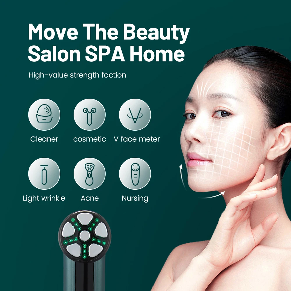 4 Modes RF Radio Frequency Facial Massager EMS Microcurrent Face Lifting Instrument Skin Tightening Rejuvenation Beauty Machine
4 Modes RF Radio Frequency Facial Massager EMS Microcurrent Face Lifting Instrument Skin Tightening Rejuvenation Beauty Machine