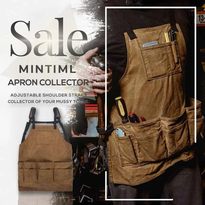 Multifunctional Tool Apron for Car Repair Woodworking Apron Durable Goods Heavy Duty Waxed Unisex Canvas Repairman's clothes
Multifunctional Tool Apron for Car Repair Woodworking Apron Durable Goods Heavy Duty Waxed Unisex Canvas Repairman's clothes