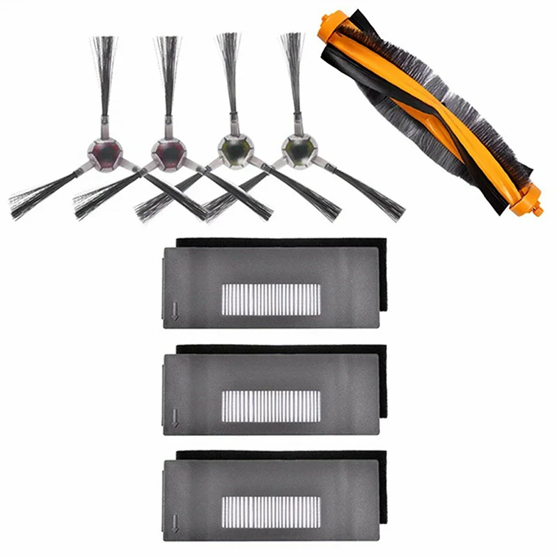 3* Filter+4* Side Brush Kit For ECOVACS DEEBOT 900 901 Robotic Vacuum Cleaner
3* Filter+4* Side Brush Kit For ECOVACS DEEBOT 900 901 Robotic Vacuum Cleaner