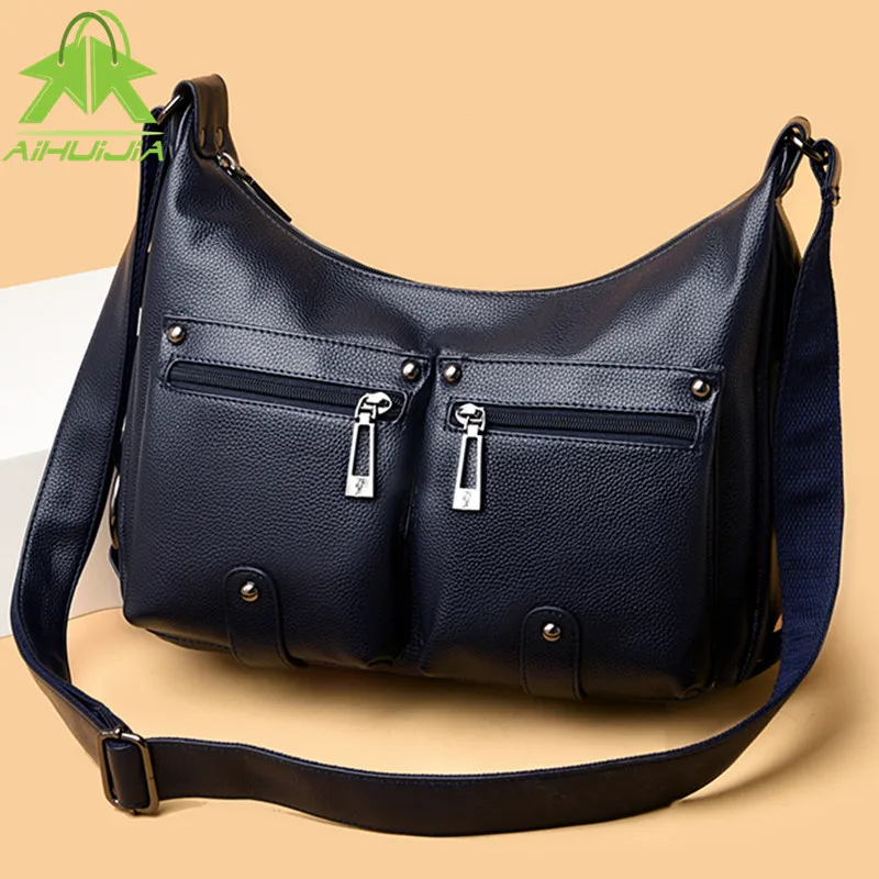 2021 New Women Shoulder Bags High Quality Soft Leather Luxury Handbags Designer for Womens Shoulder Messenger Bag Fashion Female
2021 New Women Shoulder Bags High Quality Soft Leather Luxury Handbags Designer for Womens Shoulder Messenger Bag Fashion Female