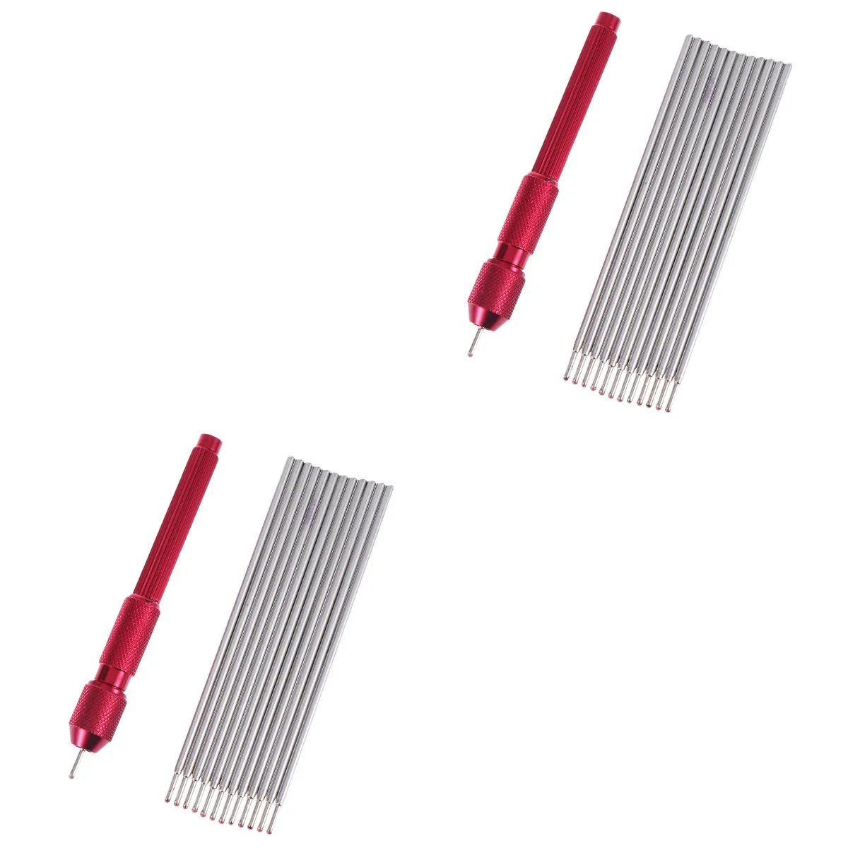 40 Pcs Skin Pen Doodler Tattooing Skin Marker Pen Cores Permanent Makeup Supplies(Red Pen Holder Purple Pen Refill) 
40 Pcs Skin Pen Doodler Tattooing Skin Marker Pen Cores Permanent Makeup Supplies(Red Pen Holder Purple Pen Refill)