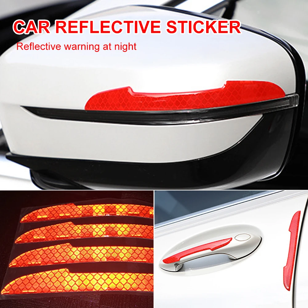Universal Car Door Edge Guard Reflective Anti-collision Protection Strips Rearview Mirror Door Handlebar Bumper Protector 4pcs
Universal Car Door Edge Guard Reflective Anti-collision Protection Strips Rearview Mirror Door Handlebar Bumper Protector 4pcs