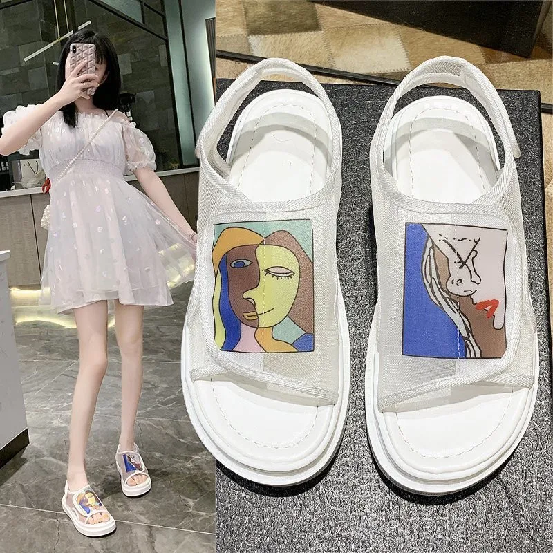 2020 Flat Sandals Open Toe Beach Shoes Woman Footwear slippers New Women Sandals Soft Stitching Ladies Sandals Comfortable
2020 Flat Sandals Open Toe Beach Shoes Woman Footwear slippers New Women Sandals Soft Stitching Ladies Sandals Comfortable