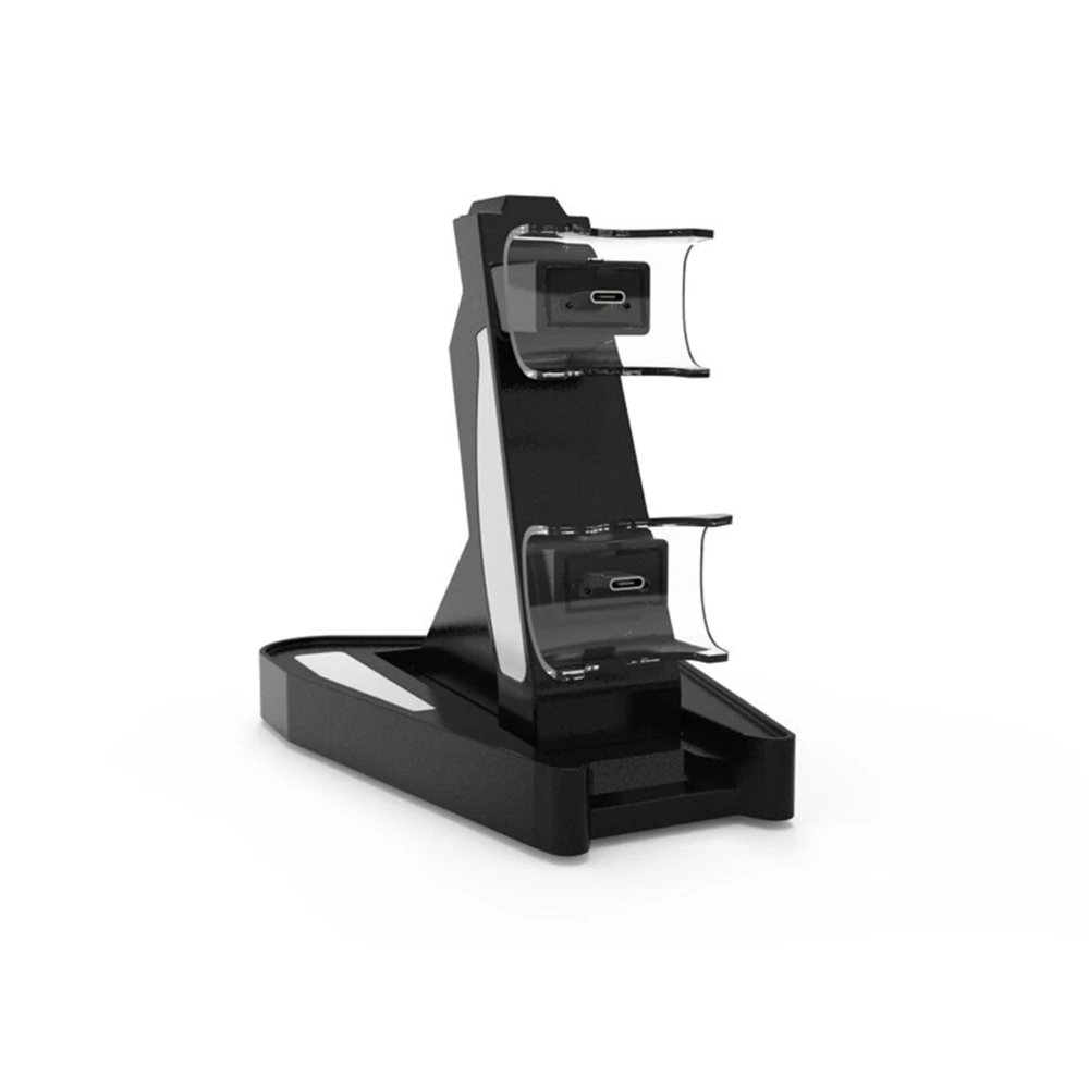 USB Charger Dual Port Fast Charging Dock Stand Station Cradle Holder For SONY PS5 Gaming Contoller Built-In Protector Chip
USB Charger Dual Port Fast Charging Dock Stand Station Cradle Holder For SONY PS5 Gaming Contoller Built-In Protector Chip