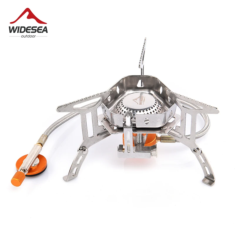 Widesea Wind proof outdoor gas burner camping stove lighter tourist equipment kitchen cylinder propane grill 3500W
Widesea Wind proof outdoor gas burner camping stove lighter tourist equipment kitchen cylinder propane grill 3500W