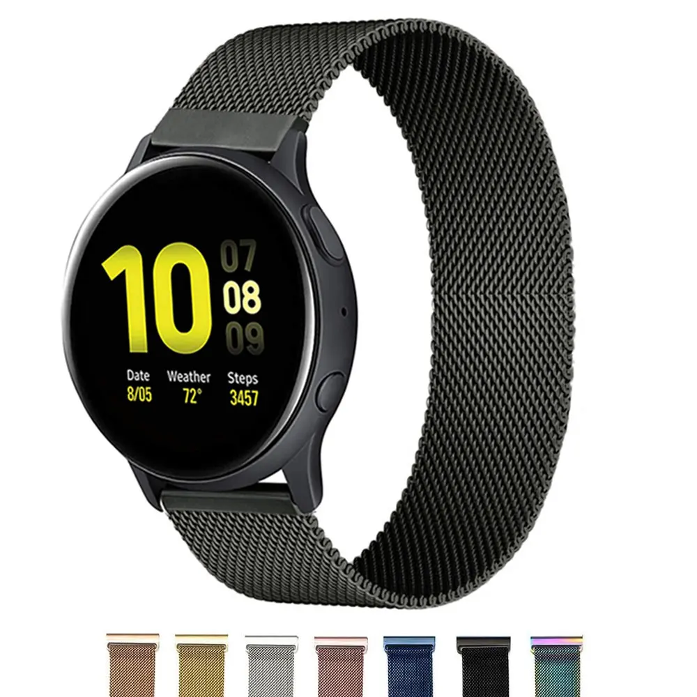 22mm 20mm magnetic strap For Samsung Active 2 40/44mm Gear S3 Frontier bracelet Huawei GT/GT2/2e/Pro Galaxy watch 3/45/42mm band
22mm 20mm magnetic strap For Samsung Active 2 40/44mm Gear S3 Frontier bracelet Huawei GT/GT2/2e/Pro Galaxy watch 3/45/42mm band