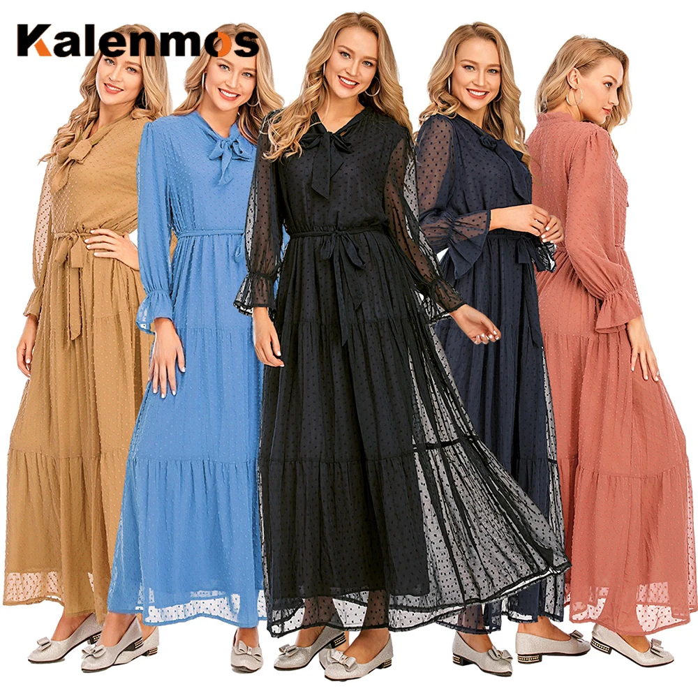 Muslim Abaya Vestidos Women Maxi Dresses Sash Summer Long Robe Femme Longue Ropa Mujer Moroccan Kaftan Turkey Party Night Dress
Muslim Abaya Vestidos Women Maxi Dresses Sash Summer Long Robe Femme Longue Ropa Mujer Moroccan Kaftan Turkey Party Night Dress