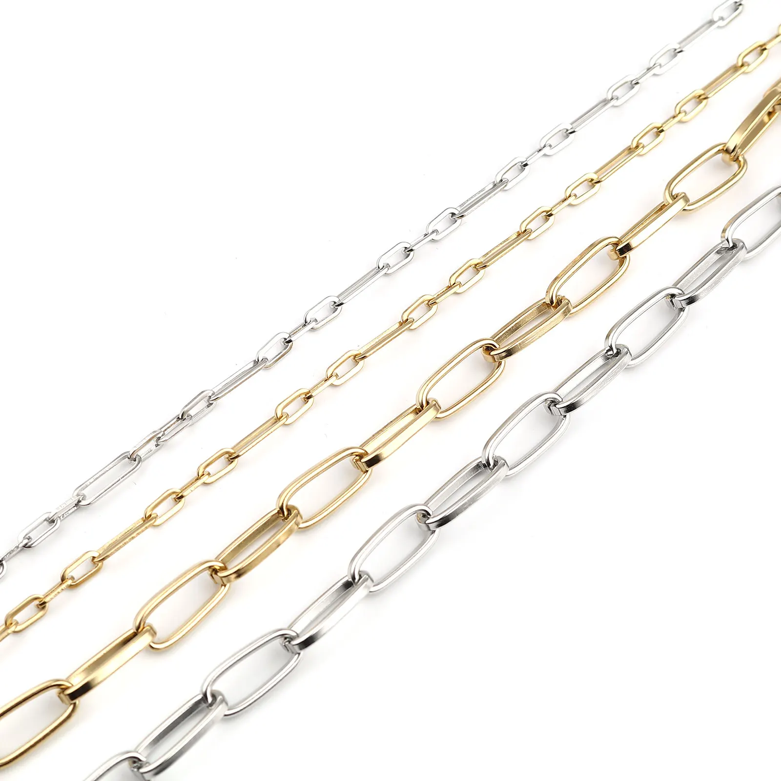 DoreenBeads Punk Style Stainless Steel Jewelry Necklace Bracelets Set Oval For Women Party Chains Jewelry Gifts,1Set( 2PCs/Set)
DoreenBeads Punk Style Stainless Steel Jewelry Necklace Bracelets Set Oval For Women Party Chains Jewelry Gifts,1Set( 2PCs/Set)