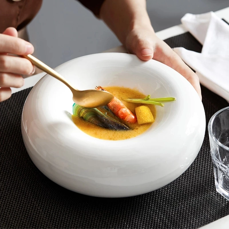 Artistic Tableware Special Heat Preservation Dishes Creative Ceramic Restaurant With Nordic European 그릇세트 북유럽
Artistic Tableware Special Heat Preservation Dishes Creative Ceramic Restaurant With Nordic European 그릇세트 북유럽