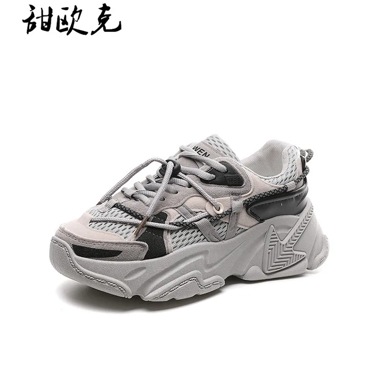 2021 Fashion Women's Shoes Lace-up Color Matching Platform Shoes Women's Sneakers Spring Comfortable Casual Shoes for Woman
2021 Fashion Women's Shoes Lace-up Color Matching Platform Shoes Women's Sneakers Spring Comfortable Casual Shoes for Woman