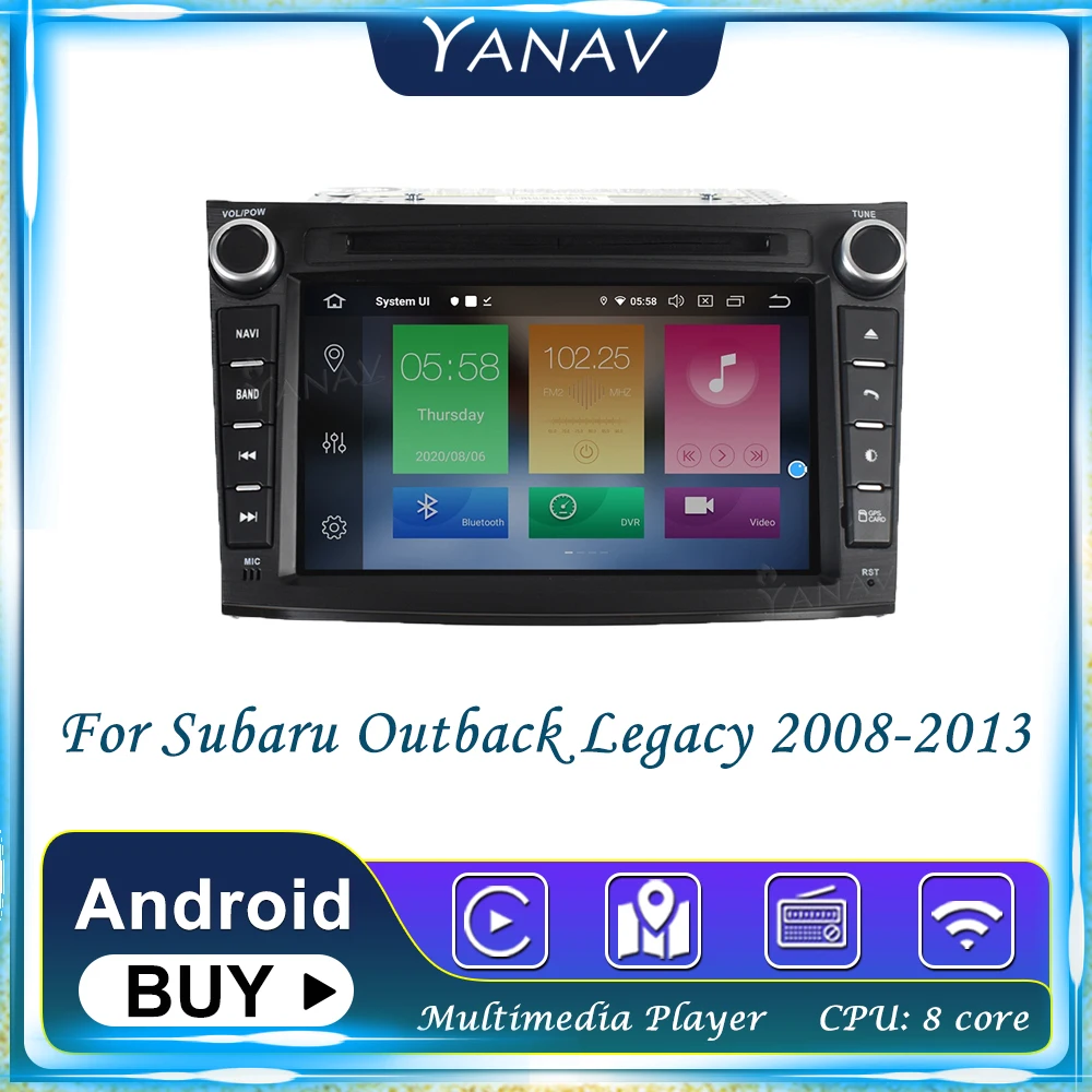 Android 2 Din Car Radio GPS Navigation For Subaru Outback Legacy 2008-2013 Video Tape Recorde Carplay Multimedia MP3 Player
Android 2 Din Car Radio GPS Navigation For Subaru Outback Legacy 2008-2013 Video Tape Recorde Carplay Multimedia MP3 Player