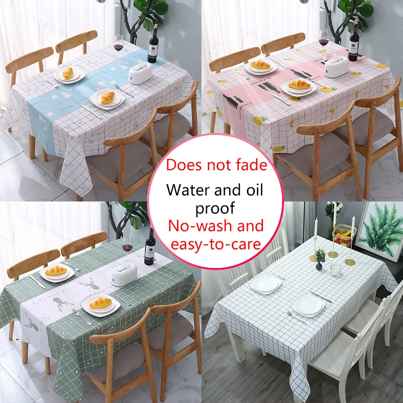 Pure Color Checkered Tablecloth Nordic Style Table Mat Pvc Table Mat Tablecloth Waterproof And Oil-proof Disposable Tablecloth
Pure Color Checkered Tablecloth Nordic Style Table Mat Pvc Table Mat Tablecloth Waterproof And Oil-proof Disposable Tablecloth