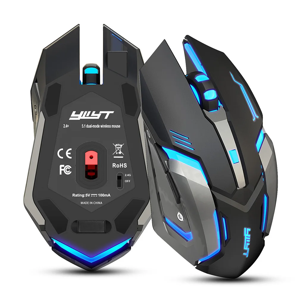 Wireless Gaming Mouse Luminous LED 2400dpi Ergonomic USB Computer Mouse Gamer RGB Mice Silent Mause Bluetooth Backlight Mouse
Wireless Gaming Mouse Luminous LED 2400dpi Ergonomic USB Computer Mouse Gamer RGB Mice Silent Mause Bluetooth Backlight Mouse
