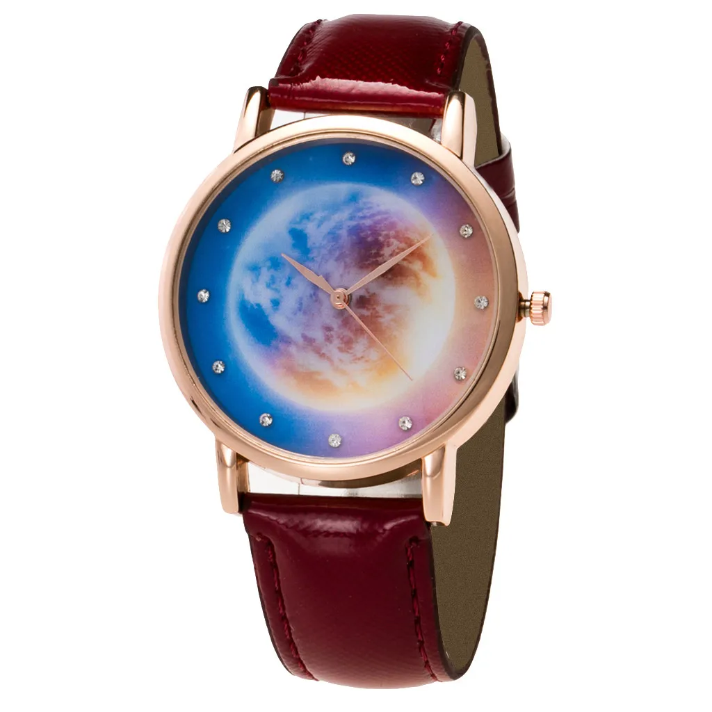 Womens Leather Watch Earth Pattern Wrist Watch For Casual Leather Strap Alloy Wristwacth Relojes Para Mujer Zegarek Masculino
Womens Leather Watch Earth Pattern Wrist Watch For Casual Leather Strap Alloy Wristwacth Relojes Para Mujer Zegarek Masculino