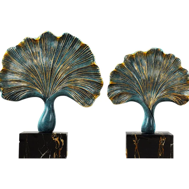 European Luxury Gold Ginkgo Biloba Ornament Home Desktop Resin Crafts Decoration Office Flower Plant Figurines statue R1511
European Luxury Gold Ginkgo Biloba Ornament Home Desktop Resin Crafts Decoration Office Flower Plant Figurines statue R1511