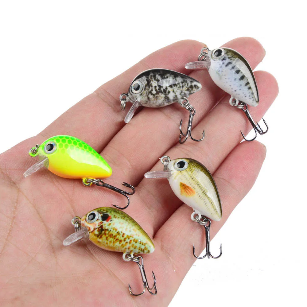 5Pcs 1.8g 3cm Mini Wobblers Crankbait Fishing Lure Artificial Bait Hard Floating Wobbler For Fish Bass Fishing Tackle
5Pcs 1.8g 3cm Mini Wobblers Crankbait Fishing Lure Artificial Bait Hard Floating Wobbler For Fish Bass Fishing Tackle