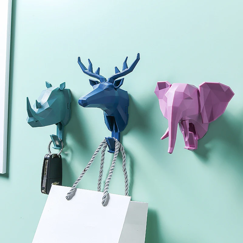 1Pcs Nordic Animal Hanging Coat Hook Wall Punch-free Deer Head Hanger Coat Hook Wall Decoration Free Hole Household Goods
1Pcs Nordic Animal Hanging Coat Hook Wall Punch-free Deer Head Hanger Coat Hook Wall Decoration Free Hole Household Goods
