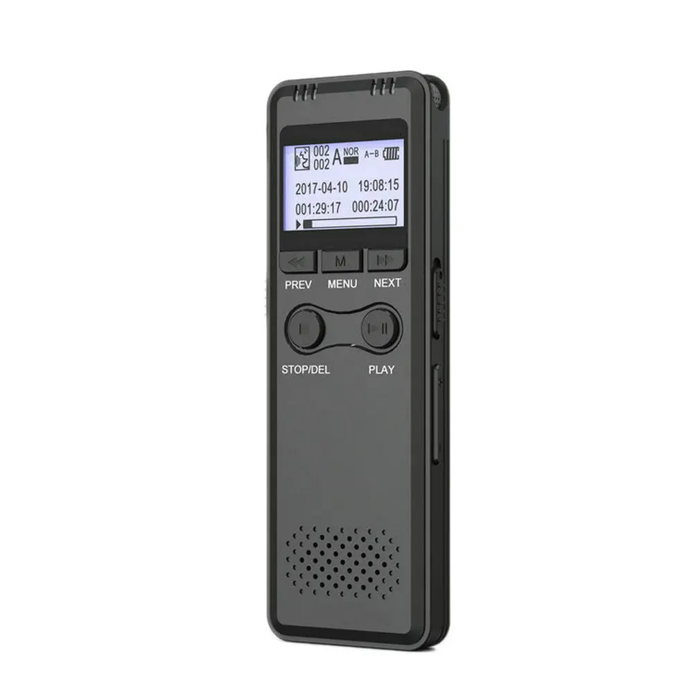 

Vandlion V30 32G 64GB 128G Digital Voice Activated Recorders 16G HD Audio Sound Recording Portable Recorder HiFi MP3 Players