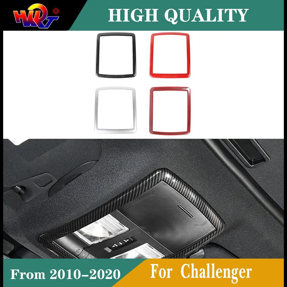 Fit For Dodge Challenger 2010-2020 Interior Mouldings ABS Carbon fiber color Front Reading Light Lamp Frame Decor Cover Sticker
Fit For Dodge Challenger 2010-2020 Interior Mouldings ABS Carbon fiber color Front Reading Light Lamp Frame Decor Cover Sticker