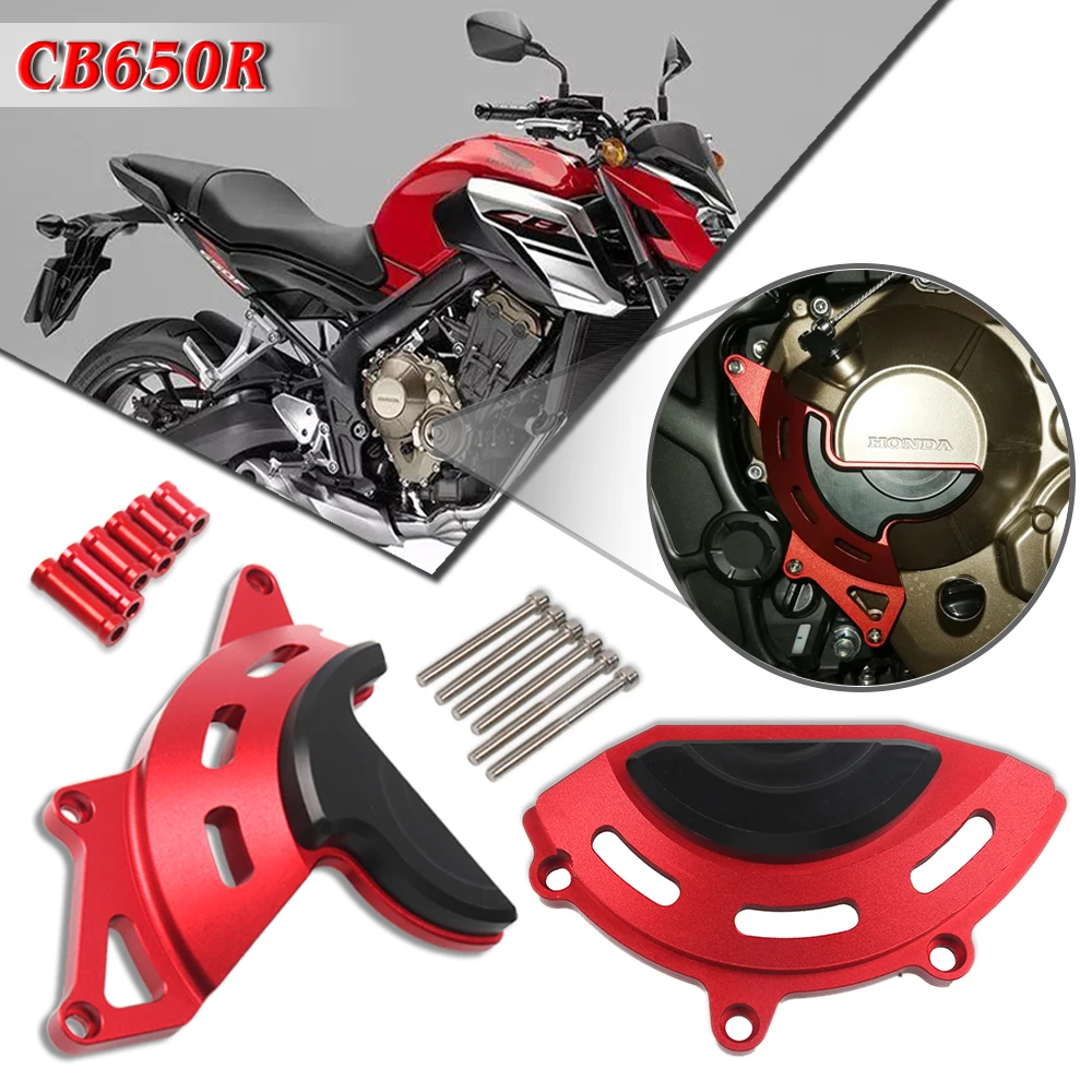 For HONDA CB 650R CB650 R CB650R Neo Sports Cafe 19-20 Motorcycle CNC Engine Guard Left Right Engine Cover Crash Protector
For HONDA CB 650R CB650 R CB650R Neo Sports Cafe 19-20 Motorcycle CNC Engine Guard Left Right Engine Cover Crash Protector