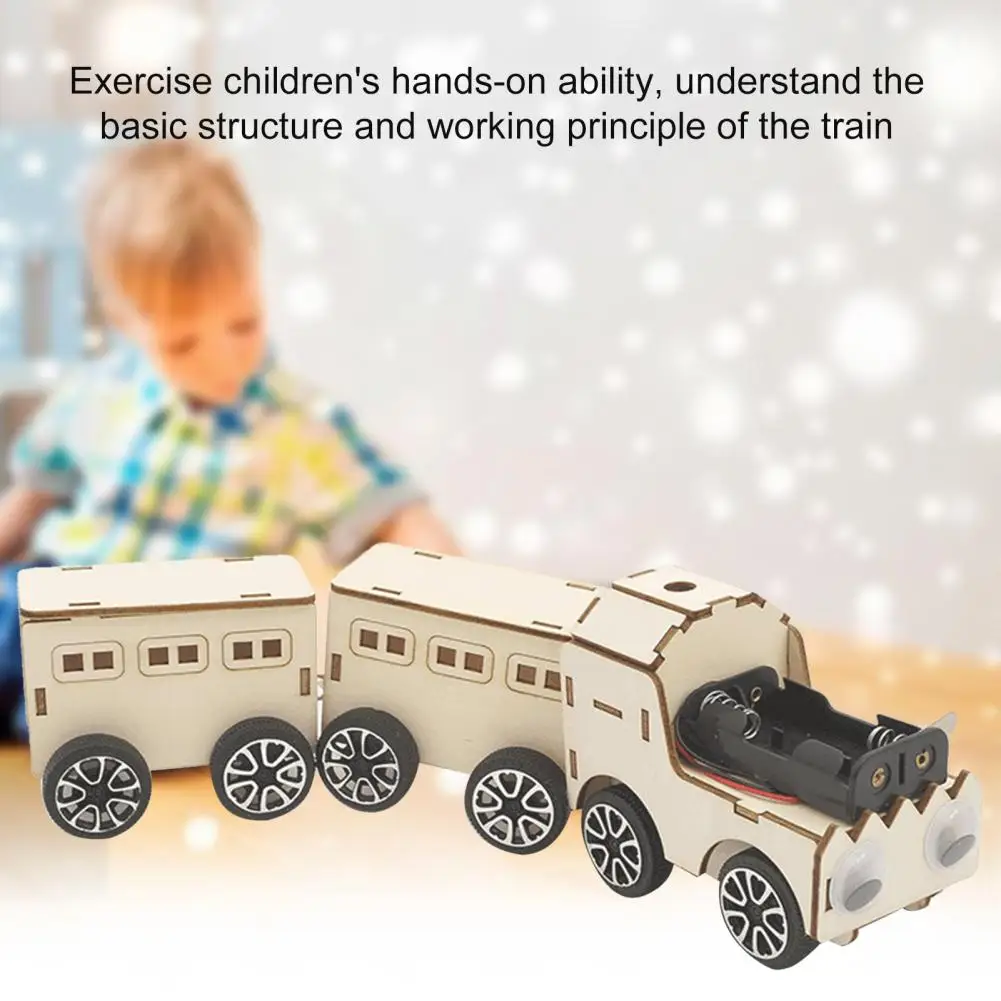Education Kids Gift Wooden Craft Train STEM Principle DIY Brain Wooden Craft Train Toy Kit for Child Early
Education Kids Gift Wooden Craft Train STEM Principle DIY Brain Wooden Craft Train Toy Kit for Child Early