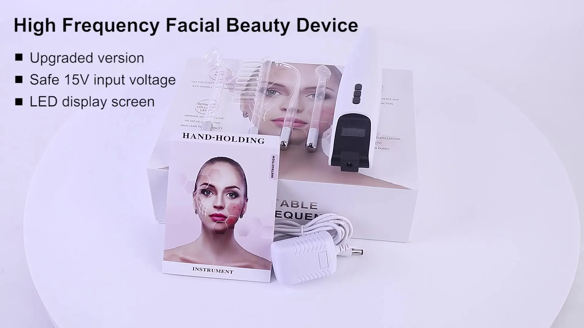 Konmison 4 tubes Private label high frequency machine salon rejuvenating set skin care
Konmison 4 tubes Private label high frequency machine salon rejuvenating set skin care