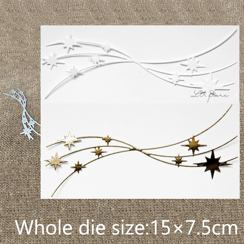 Новый дизайн, металлический трафарет для рукоделия, пресс-формы, звездная полоса, украшение для краев, высечки для альбома, бумаги, тиснения 
Новый дизайн, металлический трафарет для рукоделия, пресс-формы, звездная полоса, украшение для краев, высечки для альбома, бумаги, тиснения